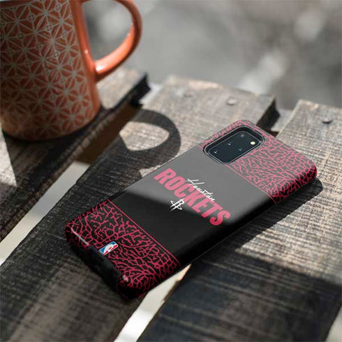 NBA Houston Rockets Elephant Print Galaxy S20 Plus Pro Case