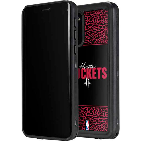 NBA Houston Rockets Elephant Print Galaxy S20 Plus Waterproof Case