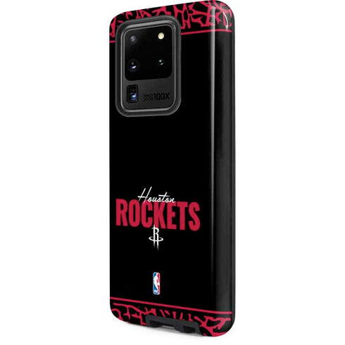 NBA Houston Rockets Elephant Print Galaxy S20 Ultra 5G Pro Case