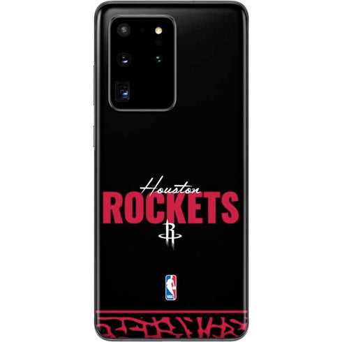 NBA Houston Rockets Elephant Print Galaxy S20 Ultra 5G Skin