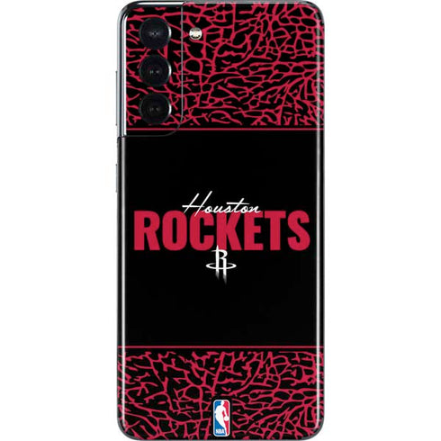 NBA Houston Rockets Elephant Print Galaxy S21 5G Skin