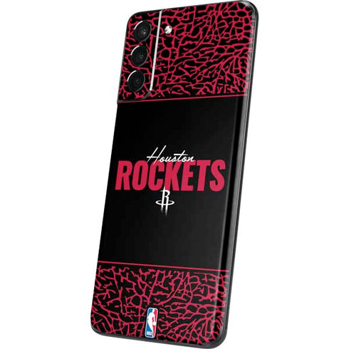 NBA Houston Rockets Elephant Print Galaxy S21 Plus 5G Skin