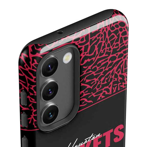 NBA Houston Rockets Elephant Print Galaxy S23 Plus Pro Case