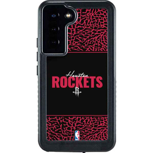 NBA Houston Rockets Elephant Print Galaxy S23 Plus Waterproof Case