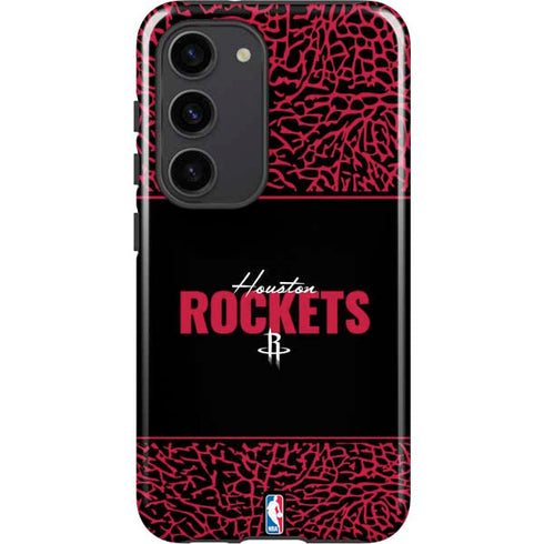 NBA Houston Rockets Elephant Print Galaxy S23 Pro Case