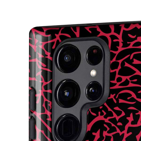 NBA Houston Rockets Elephant Print Galaxy S24 Ultra Impact Case