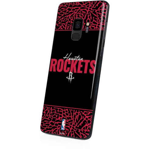 NBA Houston Rockets Elephant Print Galaxy S9 Skin