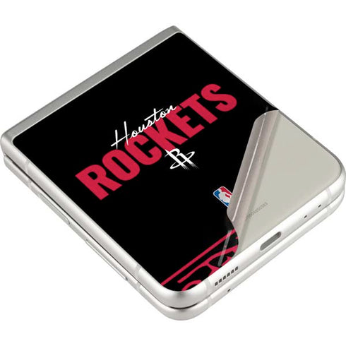 NBA Houston Rockets Elephant Print Galaxy Z Flip3 5G Skin