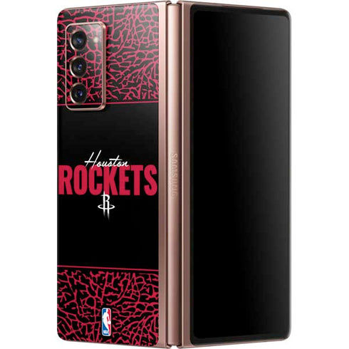 NBA Houston Rockets Elephant Print Galaxy Z Fold2 5G Skin