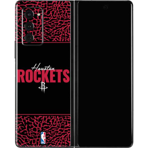 NBA Houston Rockets Elephant Print Galaxy Z Fold2 5G Skin