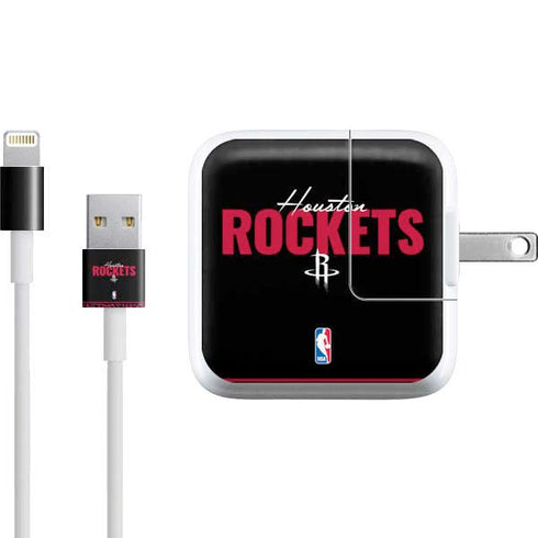 NBA Houston Rockets Elephant Print iPad Charger (10W USB) Skin
