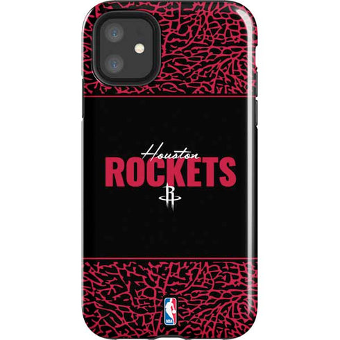 NBA Houston Rockets Elephant Print iPhone 11 Impact Case
