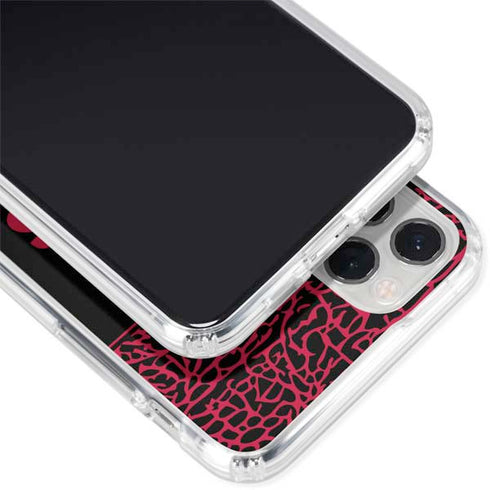 NBA Houston Rockets Elephant Print iPhone 11 Pro Clear Case
