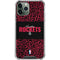 NBA Houston Rockets Elephant Print iPhone 11 Pro Max Clear Case
