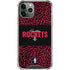 NBA Houston Rockets Elephant Print iPhone 11 Pro Max Clear Case