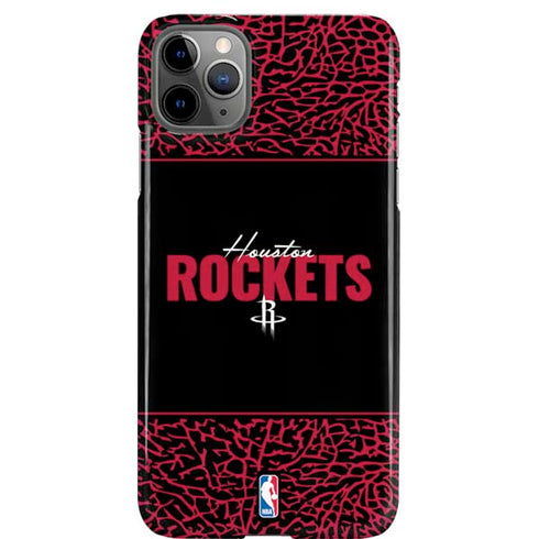 NBA Houston Rockets Elephant Print iPhone 11 Pro Max Lite Case