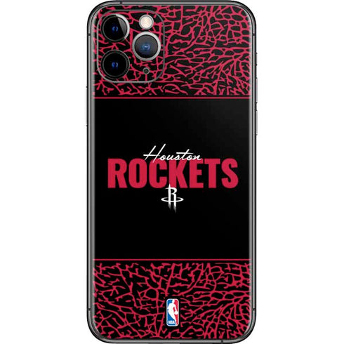 NBA Houston Rockets Elephant Print iPhone 11 Pro Skin