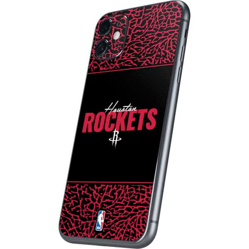 NBA Houston Rockets Elephant Print iPhone 11 Skin
