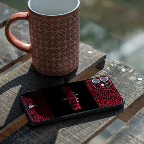 NBA Houston Rockets Elephant Print iPhone 11 Skin