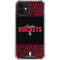 NBA Houston Rockets Elephant Print iPhone 12 Clear Case