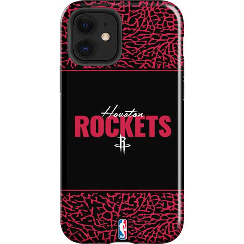 NBA Houston Rockets Elephant Print iPhone 12 Impact Case