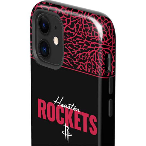 NBA Houston Rockets Elephant Print iPhone 12 Impact Case