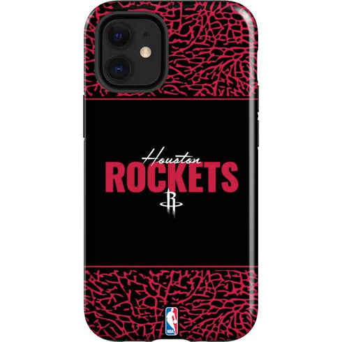 NBA Houston Rockets Elephant Print iPhone 12 Mini Impact Case