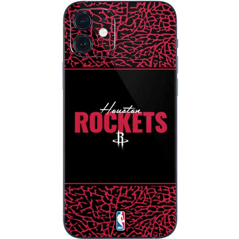 NBA Houston Rockets Elephant Print iPhone 12 Mini Skin