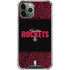 NBA Houston Rockets Elephant Print iPhone 12 Pro Clear Case