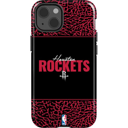 NBA Houston Rockets Elephant Print iPhone 13 Impact Case