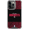 NBA Houston Rockets Elephant Print iPhone 13 Pro Clear Case