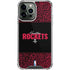 NBA Houston Rockets Elephant Print iPhone 13 Pro Max Clear Case