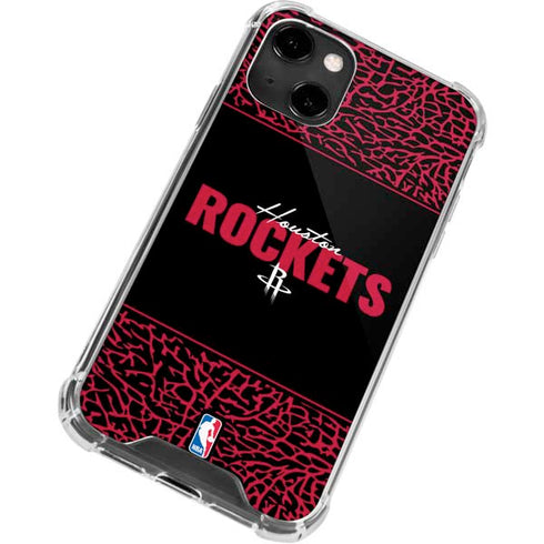 NBA Houston Rockets Elephant Print iPhone 14 Clear Case