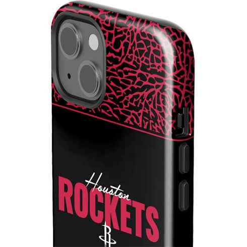 NBA Houston Rockets Elephant Print iPhone 15 Plus Impact Case