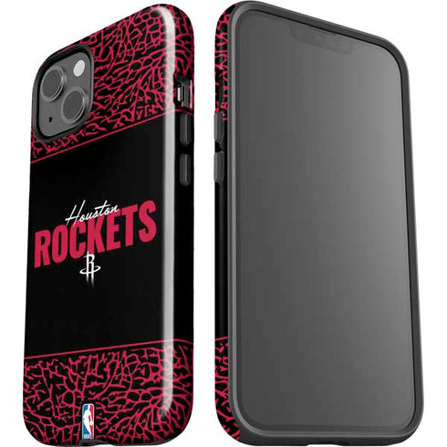 NBA Houston Rockets Elephant Print iPhone 15 Plus Impact Case