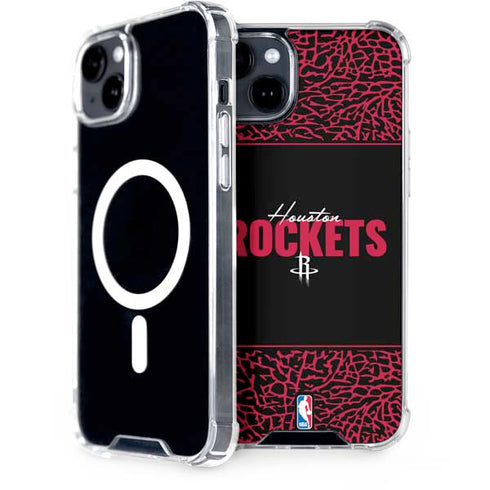 NBA Houston Rockets Elephant Print iPhone 14 Plus MagSafe Case
