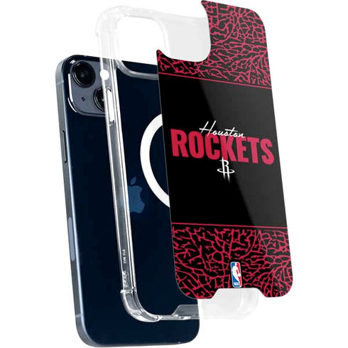 NBA Houston Rockets Elephant Print iPhone 15 Plus MagSafe Case