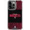 NBA Houston Rockets Elephant Print iPhone 15 Pro Clear Case