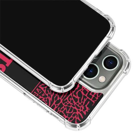 NBA Houston Rockets Elephant Print iPhone 15 Pro Clear Case