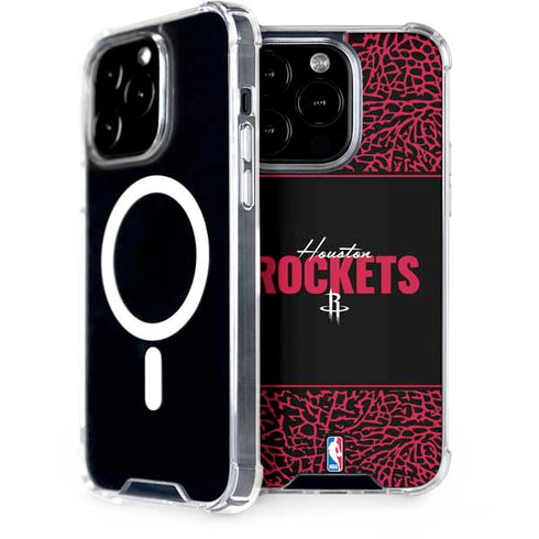 NBA Houston Rockets Elephant Print iPhone 14 Pro MagSafe Case