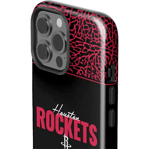 NBA Houston Rockets Elephant Print iPhone 15 Pro Max Impact Case