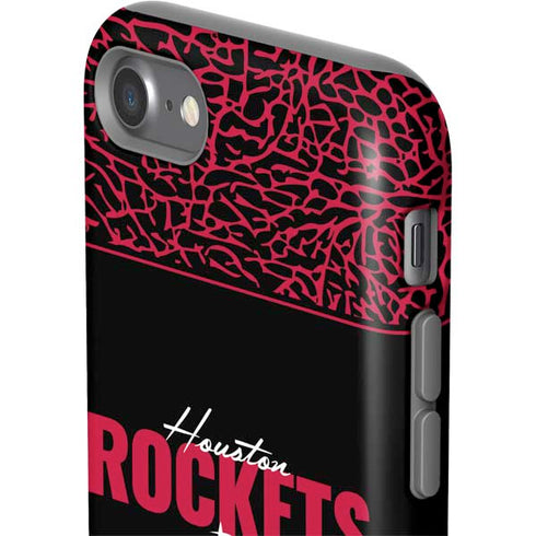 NBA Houston Rockets Elephant Print iPhone SE (2nd & 3rd Gen) Pro Case