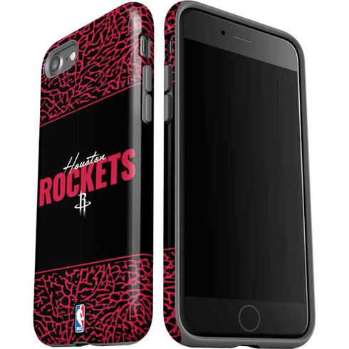 NBA Houston Rockets Elephant Print iPhone SE (2nd & 3rd Gen) Pro Case