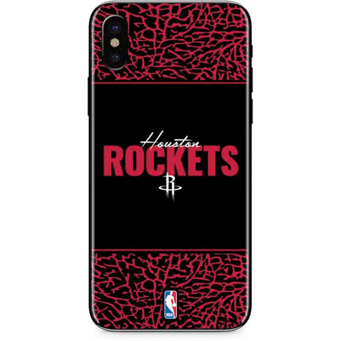 NBA Houston Rockets Elephant Print iPhone XS Max Skin