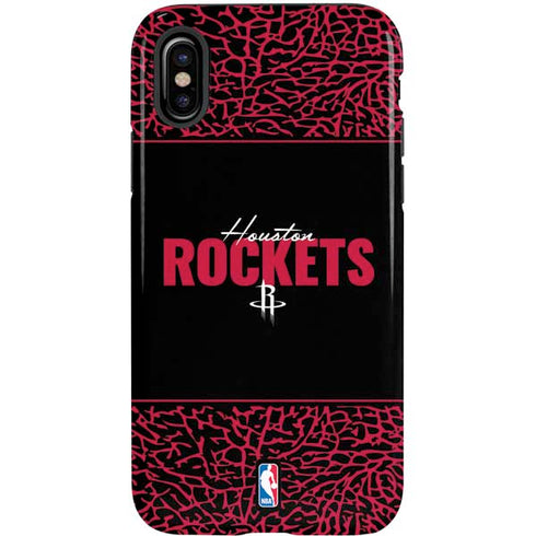 NBA Houston Rockets Elephant Print iPhone XS Pro Case