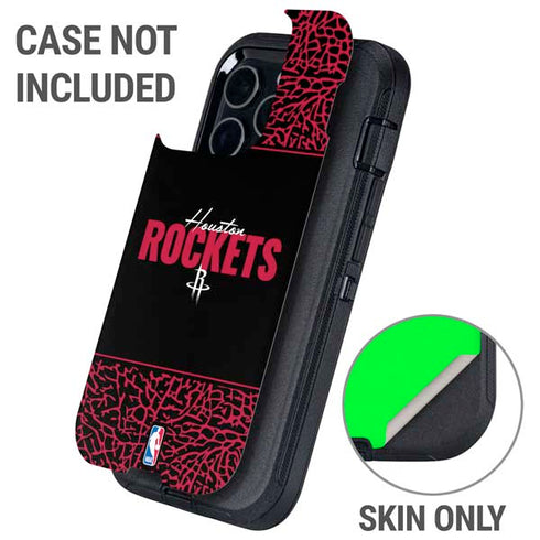 NBA Houston Rockets Elephant Print Otterbox Defender iPhone Skin