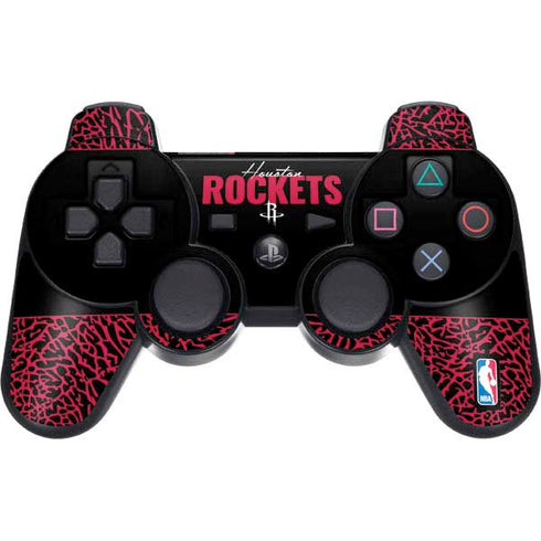 NBA Houston Rockets Elephant Print PS3 Dual Shock wireless controller Skin