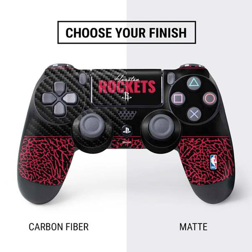 NBA Houston Rockets Elephant Print PS4 Controller Skin