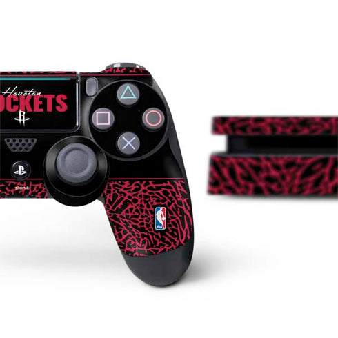 NBA Houston Rockets Elephant Print PS4 Slim Bundle Skin