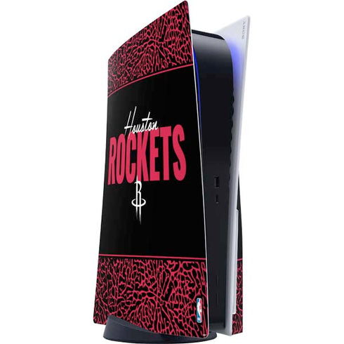 NBA Houston Rockets Elephant Print PS5 Console Skin